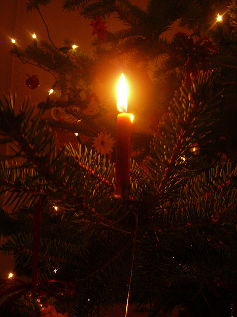 christmas candle